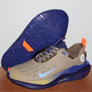 Nike ReactX Infinity Run 4 Gore-Tex Running Shoes Men 9 Olive Blue